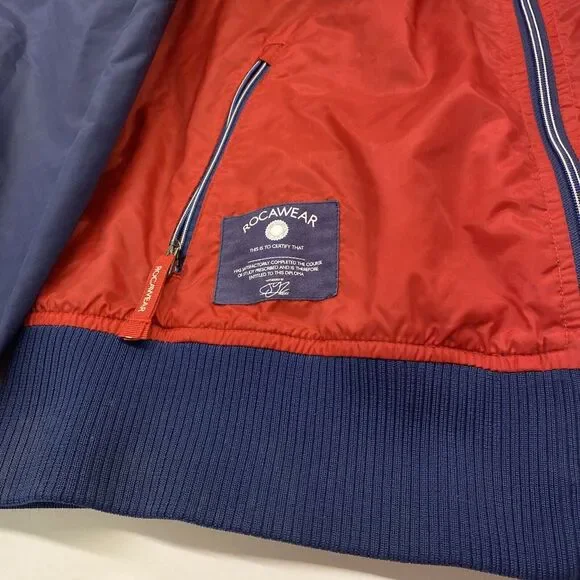 Rockawear Classic Windbreaker Jacket Men's L Large‎ Street Smart Streetwear - Picture 2 of 10